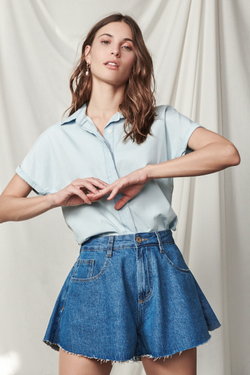 short godê feminino